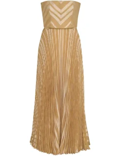 Online ZIMMERMANN Burnout Pleated Dress
