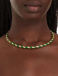 New ZIMMERMANN Candy Stripe Pave Choker
