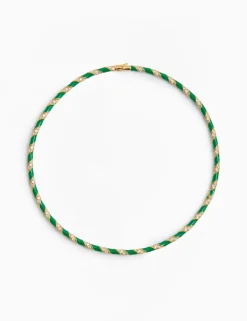 New ZIMMERMANN Candy Stripe Pave Choker