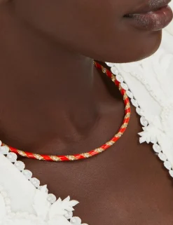 Clearance ZIMMERMANN Candy Stripe Pave Choker