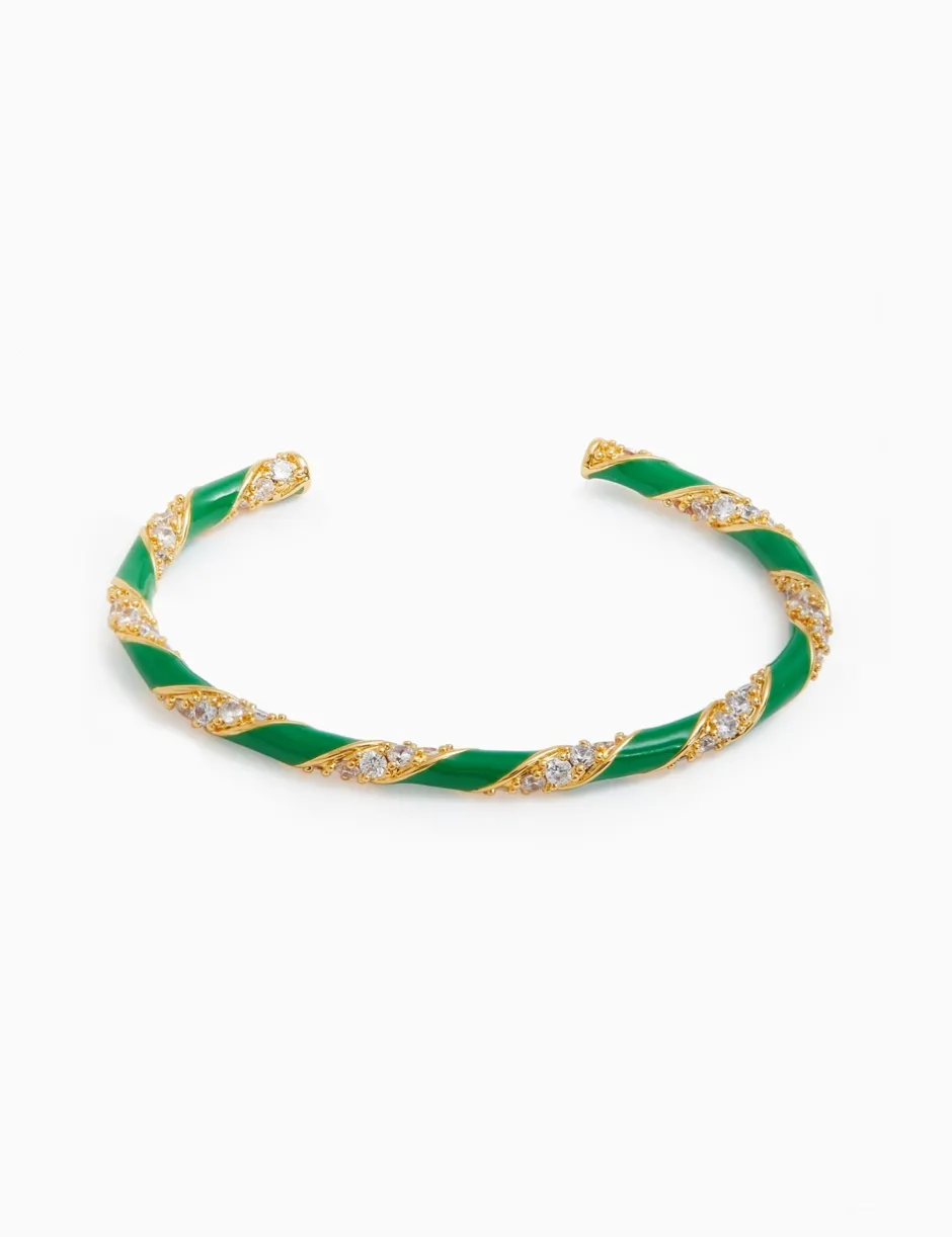 New ZIMMERMANN Candy Stripe Pave Cuff