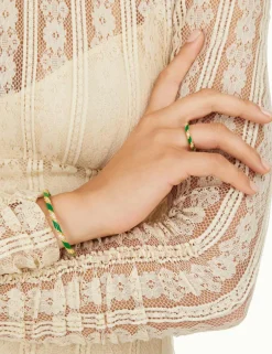 Hot ZIMMERMANN Candy Stripe Pave Cuff