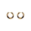 Discount ZIMMERMANN Candy Stripe Pave Hoops