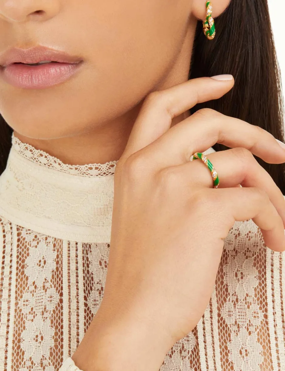 New ZIMMERMANN Candy Stripe Pave Ring
