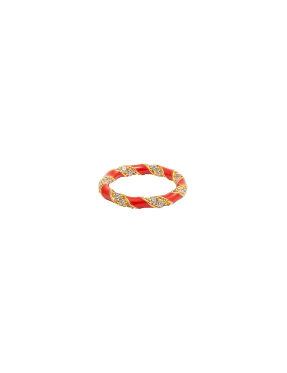 Sale ZIMMERMANN Candy Stripe Pave Ring