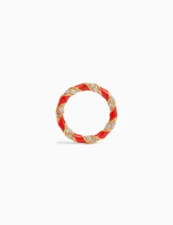 Sale ZIMMERMANN Candy Stripe Pave Ring