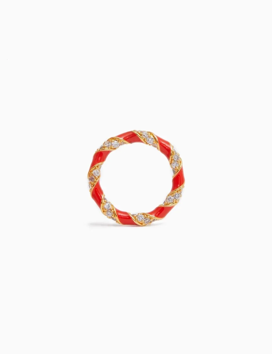 Sale ZIMMERMANN Candy Stripe Pave Ring