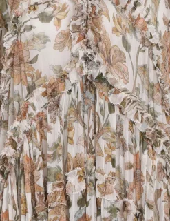Clearance ZIMMERMANN Chintz Billow Frill Mini Dress