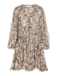 ZIMMERMANN Chintz Billow Frill Mini Dress