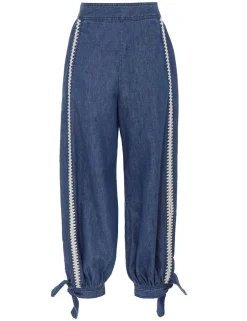 Sale ZIMMERMANN Chintz Denim Harem Pant