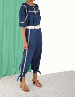 Sale ZIMMERMANN Chintz Denim Harem Pant
