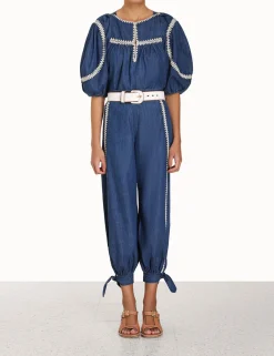 Online ZIMMERMANN Chintz Denim Harem Pant