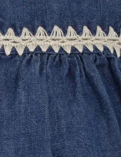 Online ZIMMERMANN Chintz Denim Smock Top
