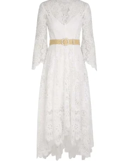 ZIMMERMANN Chintz Doily Lace Dress