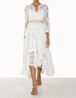ZIMMERMANN Chintz Doily Lace Dress