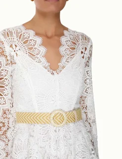 ZIMMERMANN Chintz Doily Lace Dress