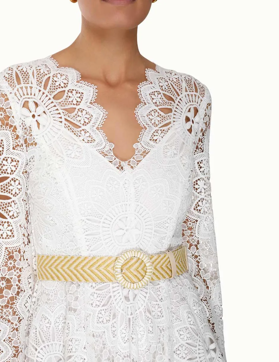 ZIMMERMANN Chintz Doily Lace Dress