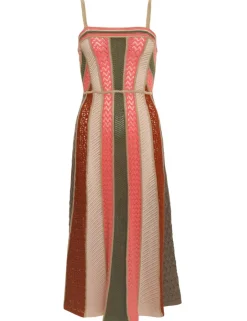 Discount ZIMMERMANN Chintz Panelled Midi Dress