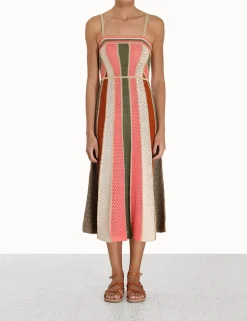 Discount ZIMMERMANN Chintz Panelled Midi Dress