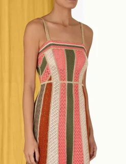 Discount ZIMMERMANN Chintz Panelled Midi Dress