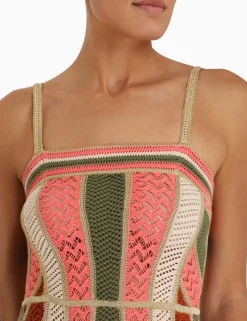 Discount ZIMMERMANN Chintz Panelled Midi Dress