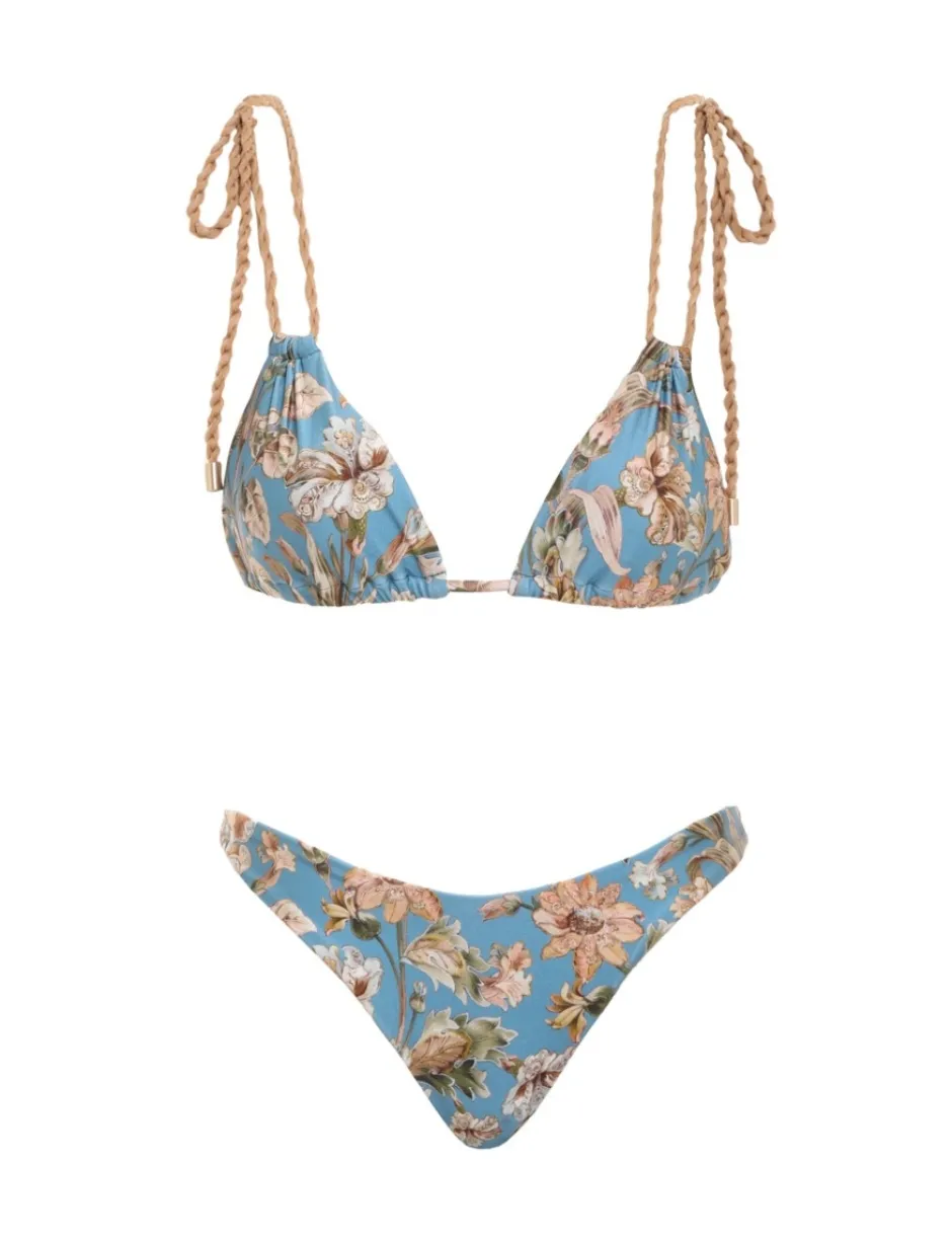 Clearance ZIMMERMANN Chintz Rope Trim Bikini