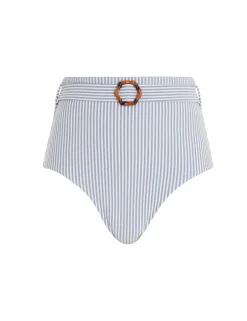 Hot ZIMMERMANN Chintz Stripe High Waist Pant
