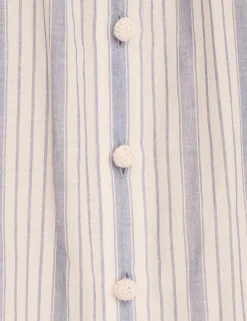 ZIMMERMANN Chintz Striped Billow Blouse
