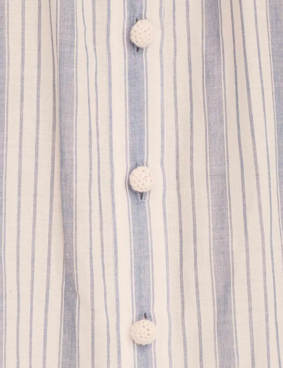 ZIMMERMANN Chintz Striped Billow Blouse