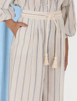 Clearance ZIMMERMANN Chintz Striped Relaxed Pant