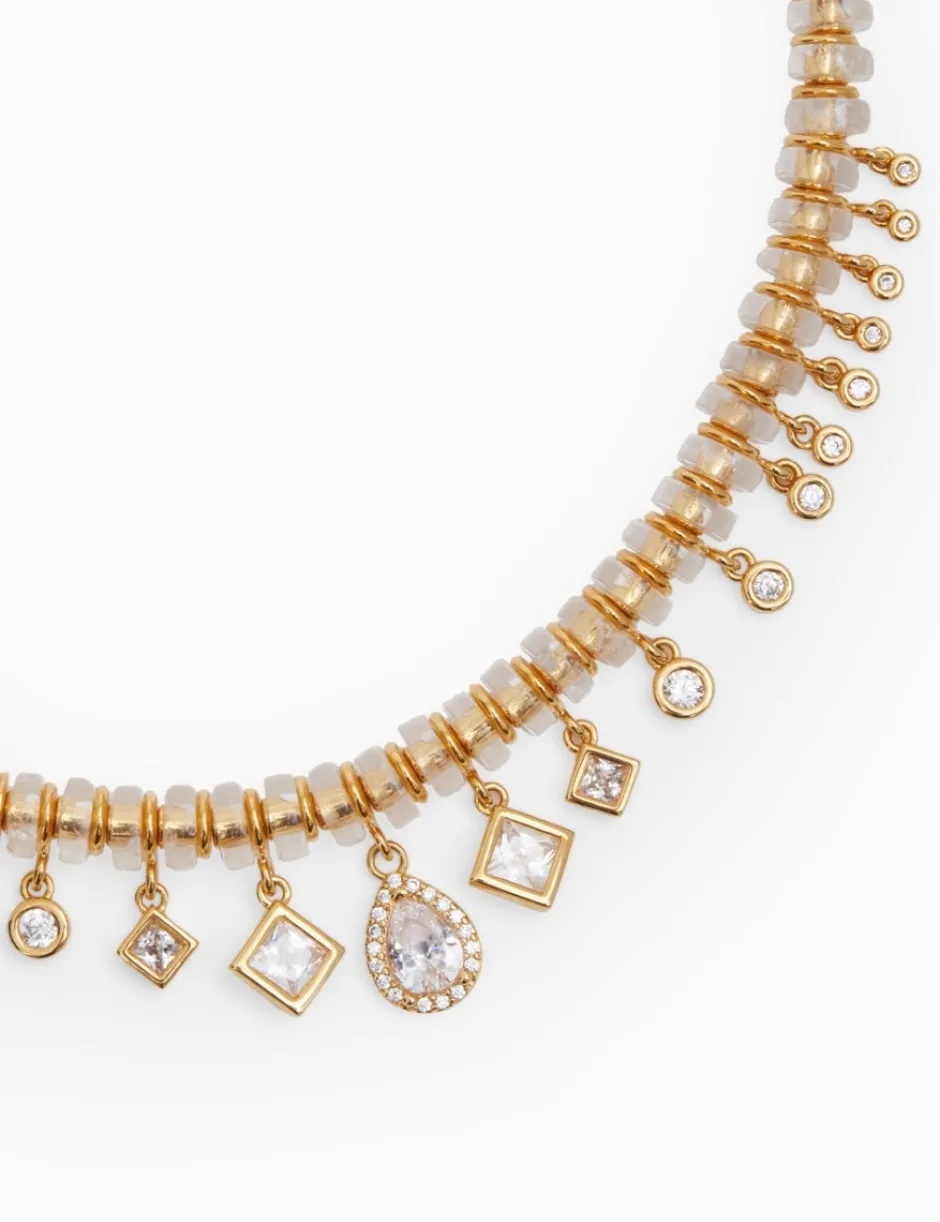 New ZIMMERMANN Crystal Beads Necklace