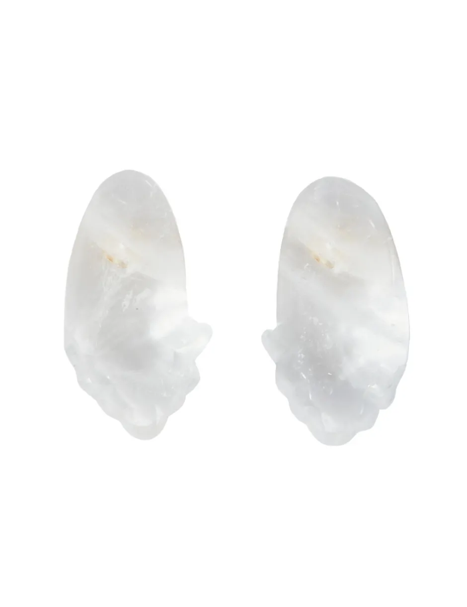 Online ZIMMERMANN Crystal Carved Pebble Earrings