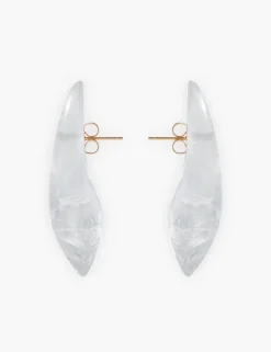 Online ZIMMERMANN Crystal Carved Pebble Earrings