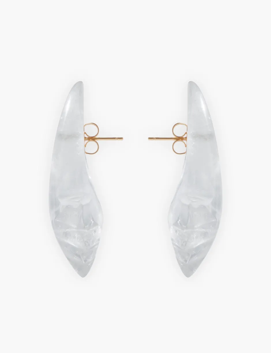 Online ZIMMERMANN Crystal Carved Pebble Earrings