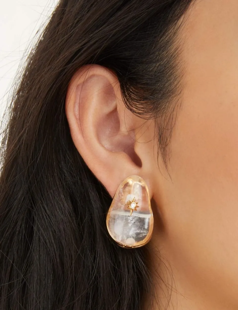 Sale ZIMMERMANN Crystal Pebble Earrings