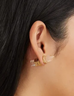 Clearance ZIMMERMANN Crystal Quartz Studs Earrings