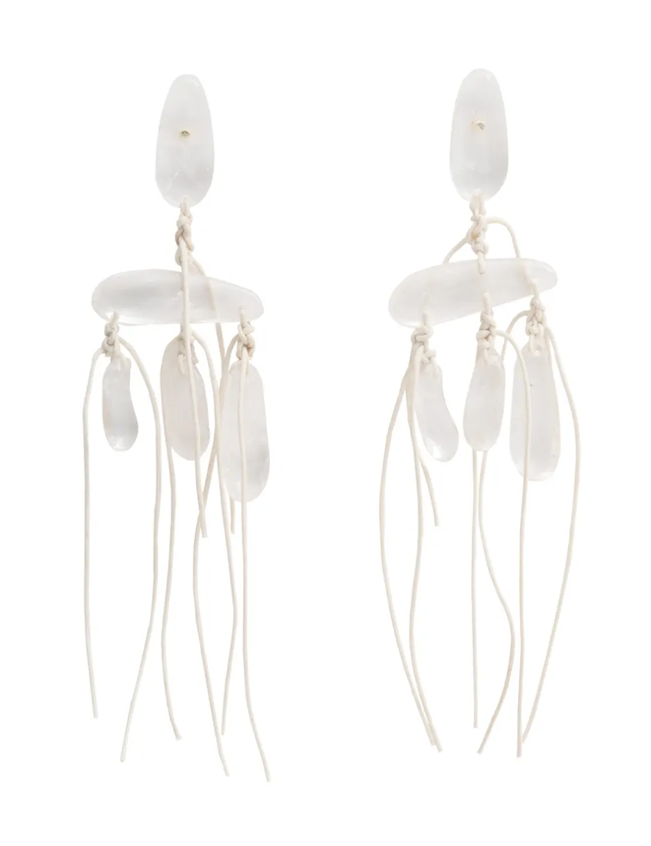 New ZIMMERMANN Crystal Tied Rocks Earrings