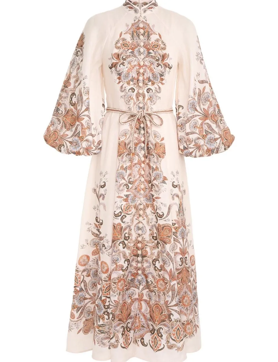 Outlet ZIMMERMANN Devi Billow Long Dress