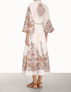 Outlet ZIMMERMANN Devi Billow Long Dress