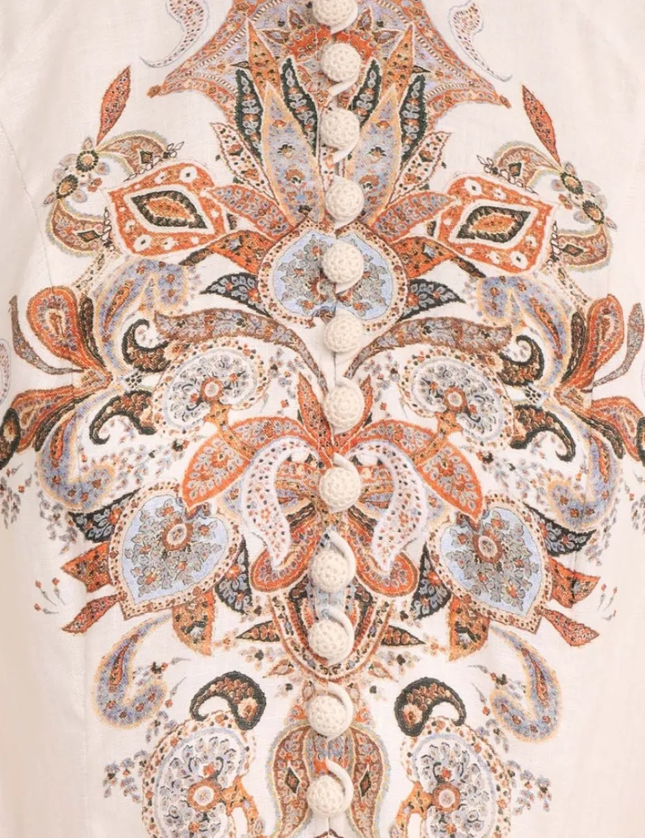 Outlet ZIMMERMANN Devi Billow Long Dress