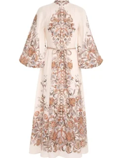 ZIMMERMANN Devi Billow Long Dress