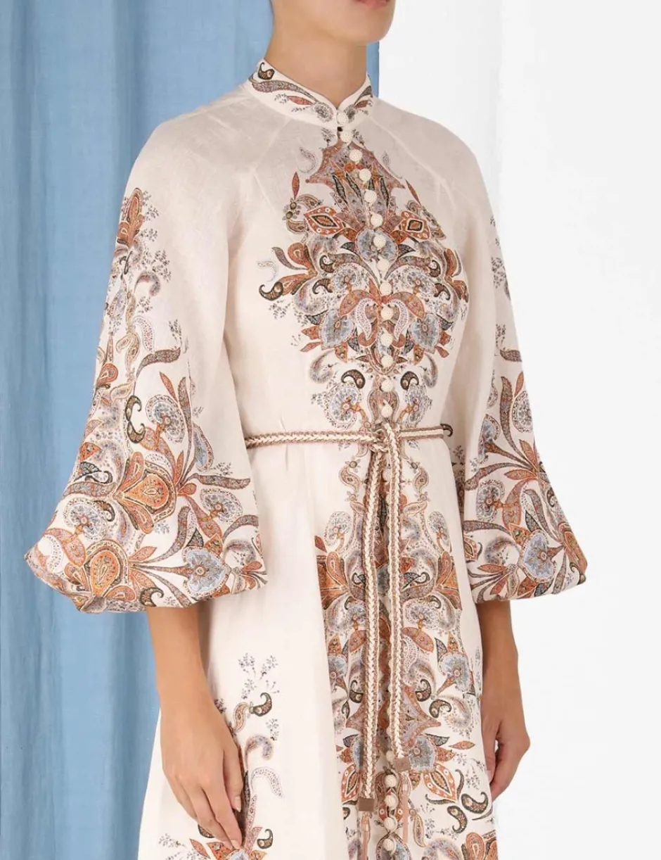 ZIMMERMANN Devi Billow Long Dress