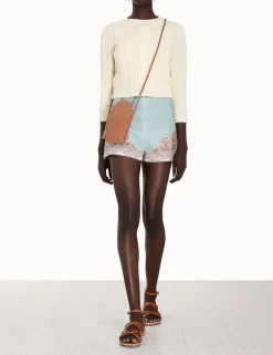 ZIMMERMANN Devi Cable Knit Top