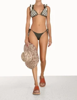 Outlet ZIMMERMANN Devi Crochet Triangle Bikini