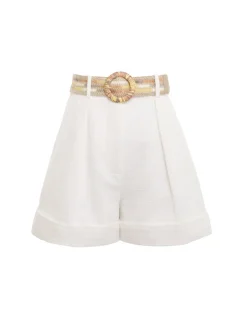 Best ZIMMERMANN Devi Cuffed Shorts