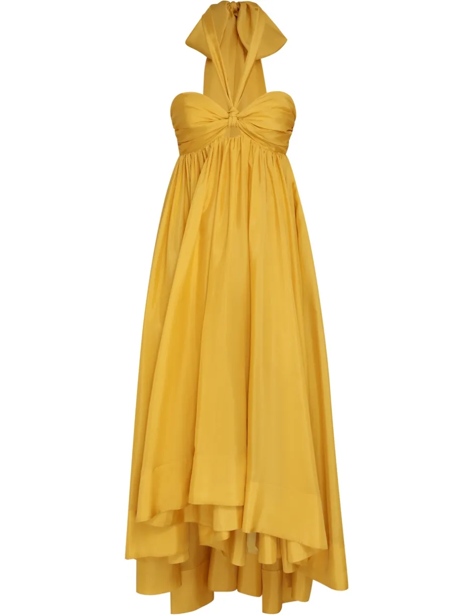 ZIMMERMANN Devi Halter Maxi Dress