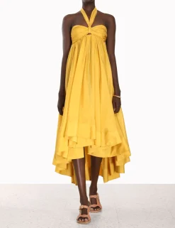 ZIMMERMANN Devi Halter Maxi Dress