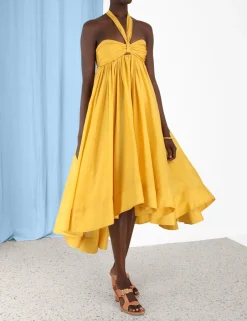 ZIMMERMANN Devi Halter Maxi Dress