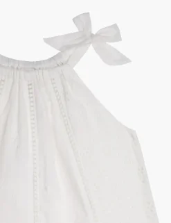 Online ZIMMERMANN Devi Lace Halter Dress