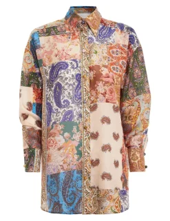 Online ZIMMERMANN Devi Manstyle Shirt